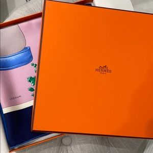 Hermes Silk Scarf